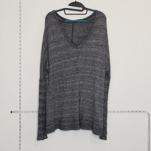 Brandy Melville oversized one size v-neck sweater